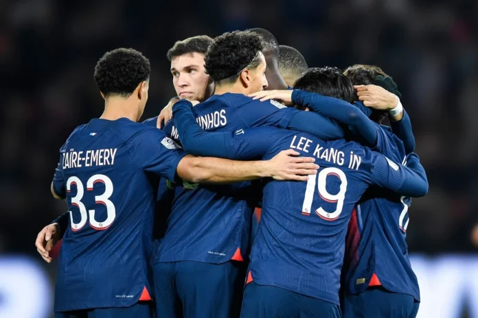 Warren Zaire-Emery i Lee Kang In | Paris Saint-Germain 2023 Warren Zaire-Emery i Lee Kang In | Paris Saint-Germain 2023