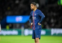 Oceny pomeczowe Auxerre – PSG (23.01.2026) PSG - Bradley Barcola 1 | Paris Saint-Germain