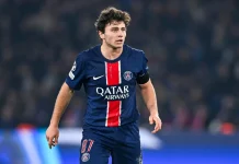 Auxerre – PSG przewidywane jedenastki na spotkanie (23.01.2026) PSG - Joao Neves 1 | Paris Saint-Germain