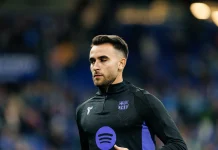 PSG szykuje 70 milionów euro za Erica Garcíę. Hiszpan celem na lato 2027 roku FC Barcelona - Eric Garcia 2